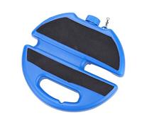 Chiyyak Zócalo de Rebote de Tenis, Entrenador de Pelotas de Tenis Ligero, Práctico para Calentamiento Al Aire, Relleno de Agua, Goma Plástica de 8,3"