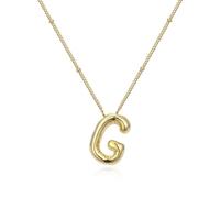 CHIZISX Balloon Styles - Collar de letra suave, cadena de aleación ajustable, adecuado para mujeres jóvenes de moda y regalos, talla única, Metal, No es una piedra preciosa