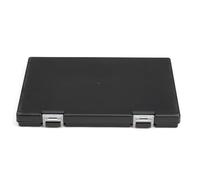 CHIZISX Bandeja de aparejos de pesca, caja de señuelos, anzuelos, caja de almacenamiento de cebos, contenedor de mosca de doble cara con soporte divisor