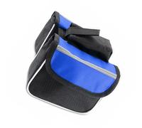 CHIZISX Bolsas de viaje para bicicletas, organizadores de barras transversales, impermeables, con correa en la bolsa, bolsas de ciclismo, bolsa de tubo superior, organizadores de tubo superior de