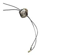 CHIZISX Collar con colgante ajustable de camelias que simboliza elegancia y nobleza con diseños de tirar para un estilo versátil, talla única, Metal, No es una piedra preciosa