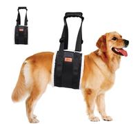 CHIZISX Correa de control portátil para perros, resistente al desgaste, tela Oxford, mango de agarre suave, longitud ajustable, herramienta de asistencia para dueños de mascotas, correa de viaje