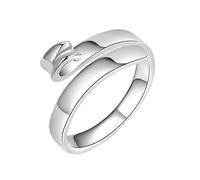 CHIZISX Guía de hilo, anillos abiertos de ganchillo, anillos de ganchillo, guía de hilo, dedal de tejer para ganchillo, Metal, Sin piedras preciosas