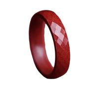 CHIZISX Luck FengShui - Anillo de cinabrio para atraer riqueza y energía positiva para hombres y mujeres, Cinabrio, Sin piedras preciosas