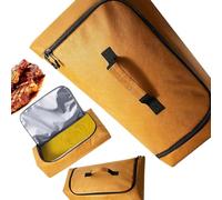 CHIZISX Manta de barbacoa con cierre de cremallera, bolsa de descanso de carne de 21 x 14 x 8 pulgadas, a prueba de fugas, bolsa aislada para carne de pavo, cerdo, pechuga, manta de descanso de carne