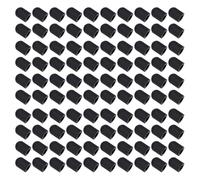 CHIZISX Paquete de 100 lápices capacitivos con protección suave para pantalla táctil, escritura sin herramientas, cabezales de silicona