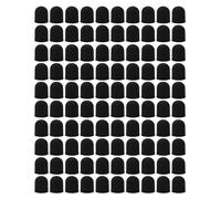 CHIZISX Paquete de 100 lápices capacitivos con protección suave para pantalla táctil, escritura sin herramientas, cabezales de silicona