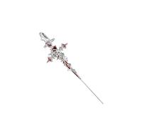 CHIZISX Pendientes de tuerca con diseño de rosas con detalles de rosa, textura de aleación, joyería para mujer, regalo de fiesta para mujer elegante, talla única, Metal, Sin piedra preciosa