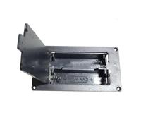 CHIZISX Soporte de batería de 2 ranuras de 2 A con cubierta e interruptores de encendido para una salida estable de 3 V en dispositivos electrónicos de baja potencia