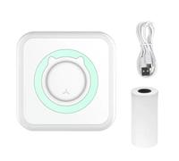 CHJFDC Portable Mini Bluetooth Wrong Printer Mobile Phone Photo Title Note Print Pocket Student Error Label Printer for Children's Gift