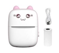 CHJFDC Portable Mini Bluetooth Wrong Printer Mobile Phone Photo Title Note Print Pocket Student Error Label Printer for Children's Gift