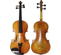 CHJJZXBF Violín Para Adultos Mate 4/4, Raya Natural De Arce, Maestro Artesanal, Violín Profesional Antiguo, Instrumento Musical + Colofonia De Arco, 1/4