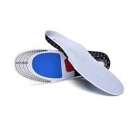 CHJKVCCH Plantillas Deportes de Silicona Neutra de la Plantilla, Deportes Soporte for el de la Plantilla ortopédica, Corriendo Plantilla del Gel Plantillas Memory Foam(Grey,S(35-40))