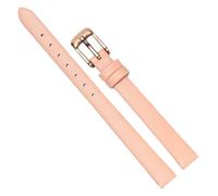 Chlikeyi Correa de reloj de cuero genuino para mujer, accesorios de cadena de reloj de piel de vaca ultrafina, suave y delgada, 6mm-22mm, Color 2, 10mm