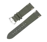 Chlikeyi Correa de reloj hecha a mano de piel de ante, correas de liberación rápida de 20-22mm para hombres y mujeres, correa de repuesto resistente al agua, pulsera suave y cómoda, Color 1, 20mm