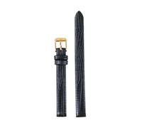 Chlikeyi Correa de reloj Lizard Grain Slim Leather 8-16mm para mujer, Color 2, 12mm