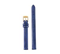 Chlikeyi Correa de reloj Lizard Grain Slim Leather 8-16mm para mujer, Color 5, 12mm