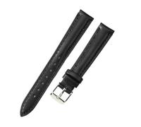 Chlikeyi Correas de reloj Piezas de cuero suave Verde Púrpura Azul real Durable 10-24mm, Color 3, 22mm