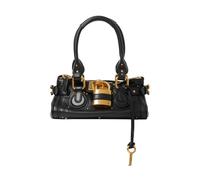 Chloé - Bolso de hombro de piel Paddington - Bags - Mujer - Negro - ONE SIZE -