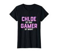 Chloe Gamer Girl Disfraz de Halloween para Gen Z Gaming Chloe Camiseta