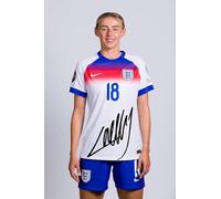 Chloe Kelly - Inglaterra Lionesses Football Player Euro 2025 foto firmada de 6 x 4 pulgadas con una firma preimpresa que sería un gran regalo de autógrafo.