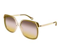 Chloé Mujer CH0286S 008 Gafas de sol Acetato Beige Rosa Cuadrada