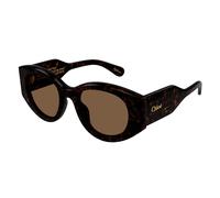 Chloé Mujer Chloé CH0251S 002 Gafas de sol Acetato la Habana Marrón Redonda