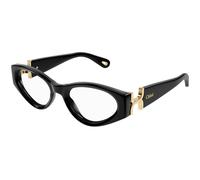 Chloé Mujer Chloé CH0273O 001 Monturas ópticas Acetato Negro Transparente Cat Eye