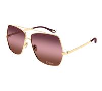 Chloé Mujer Chloé CH0278S 003 Gafas de sol Metal Oro Rojo Cuadrada