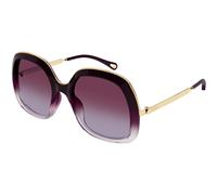 Chloé Mujer Chloé CH0327S 007 Gafas de sol Acetato Burdeos Rojo Cuadrada