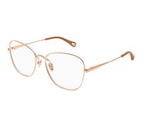 Chloé Mujer Chloé CH0344O 002 Monturas ópticas Metal Rojo Transparente Cat Eye