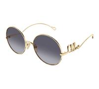 Chloé Mujer Chloé CH0372S 004 Gafas de sol Metal Oro Violeta Redonda
