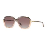 Chloé Mujer Sunglass CH0204S - Color del Marco: Gris, Color de la Lente: Marrón