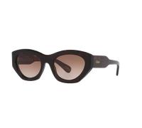 Chloé Mujer Sunglass CH0220S - Color del Marco: Tortuga claro, Color de la Lente: Marrón