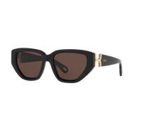 Chloé Mujer Sunglass CH0235S - Color del Marco: Negro, Color de la Lente: Marrón