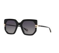 Chloé Mujer Sunglass CH0240S - Color del Marco: Negro, Color de la Lente: Gris