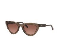 Chloé Mujer Sunglass CH0294S - Color del Marco: Marrón, Color de la Lente: Naranja Degradado