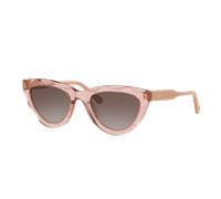 Chloé Mujer Sunglass CH0294S - Color del Marco: Rojo, Color de la Lente: Marrón Degradado