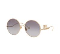 Chloé Mujer Sunglass CH0329S - Color del Marco: Oro, Color de la Lente: Gris Degradado
