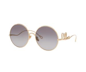 Chloé Mujer Sunglass CH0329S - Color del Marco: Oro, Color de la Lente: Gris Degradado