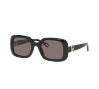 Chloé Mujer Sunglass CH0333S - Color del Marco: Negro, Color de la Lente: Gris