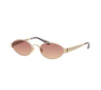 Chloé Mujer Sunglass Ch0355S - Color del Marco: Oro, Color de la Lente: Marrón Degradado