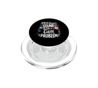 Chloe Personalized Cute Flower Girls Chloe Name PopSockets PopGrip para MagSafe
