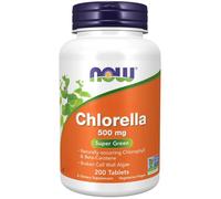 Chlorella, 500mg Orgánica - 200 tabs