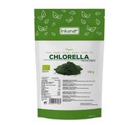 Chlorella en polvo Bio 150g - Alga Verde Ecológica en Polvo - Alta en Proteínas y Clorofila - Vegano - INKANAT