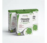 Chlorella + Espirulina 200 Comprimidos Pack 3 Physalis