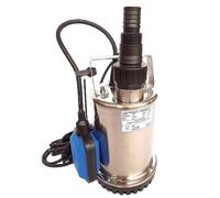 CHM Gmbh Bomba de Succión Plana Acero 400 Vatios Bodega, Sumergible, Piscina