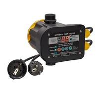 CHM GmbH® Control digital de la bomba de hasta 2,2 kW y 10 bar, interruptor de presión, presión de encendido y apagado ajustable, pantalla LCD, protección contra marcha en seco, bomba de jardín