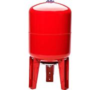 CHM GmbH® Hervidor de membrana vertical de 50 L, depósito de acero, caldera a presión máx. 8 bar, depósito de expansión de pie
