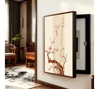 CHMAIDEU Tapa Cuadro Eléctrico Decorativa -Tapa Contador Luz Vertical, Fácil Instalación Sin Perforación, Pintura Decorativa Caja Contadores Tapar Cuadro, Ideal para Entrada, Pasillo o Salón